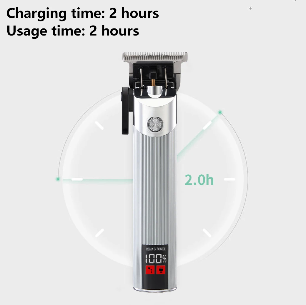 Xiaomi Hair Trimmer Professional Clipper For Men Cutting Machine Trimmers 0mm Cutter Clippers Electric Shaver 0MM 4