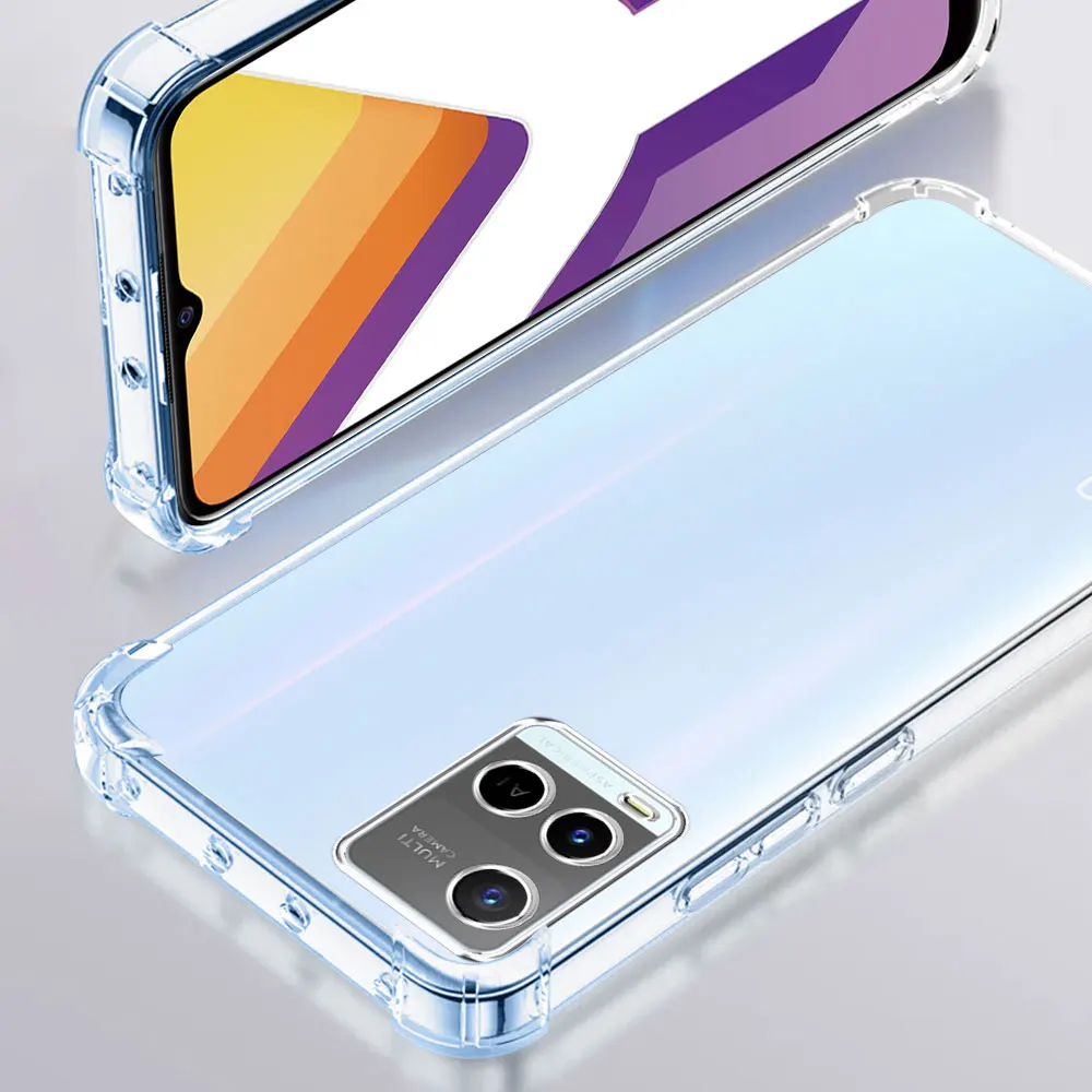 Shockproof Clear Soft Silicone Phone Case - Durable Protective Cover