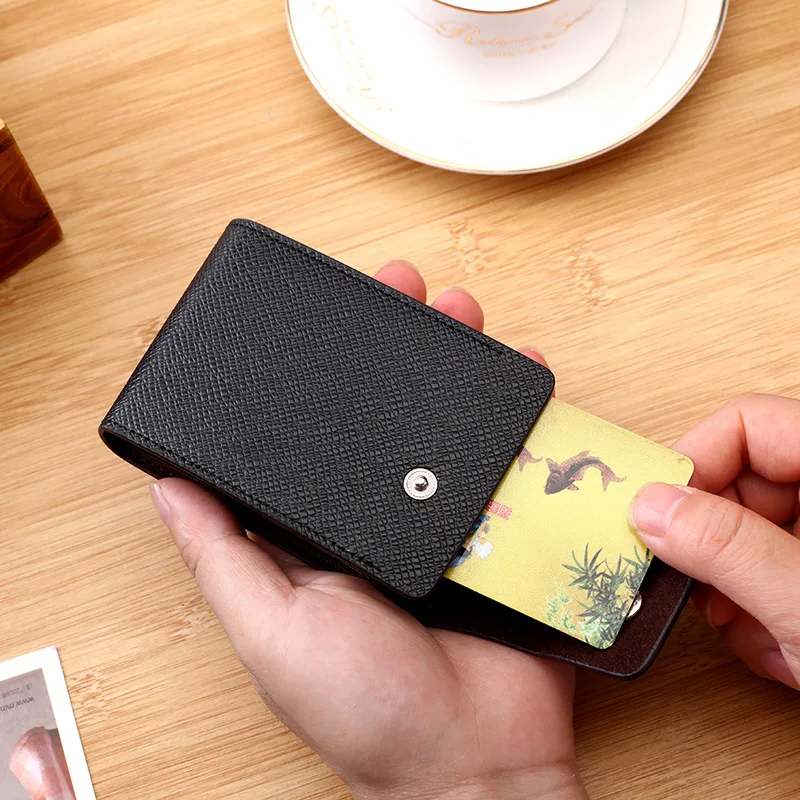 Men Credit Card Holder Leather Purse for Cards Case Wallet for Credit ID Bank Card Holder Women Cardholder and Coins Wallet wallet card holder leather wallet credit card wallet credit card holder card holder card wallet id card case id card holder coin purse wallet coin purse wallet card bag