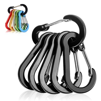 Steel Mini Carabiner Clips 2