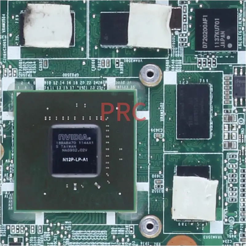 GT525M 1G Laptop Motherboard A000074700 HM65 N12P-LP-A1 DDR3 Notebook Mainboard