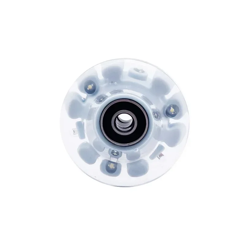 High Flash Six Light Double Row Roller Skates Shining Wheels Dry Ice Skates Ice Skating Wheels