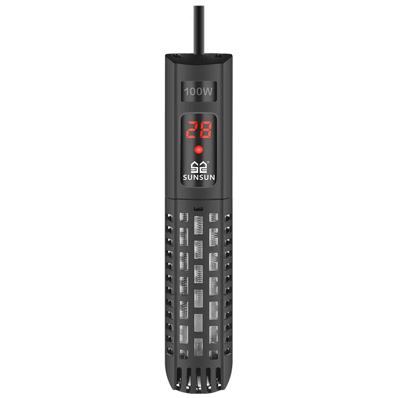 Calentador Sumergible para Acuario con Pantalla LCD Digital, Termostato Ajustable para Peceras y Acuarios