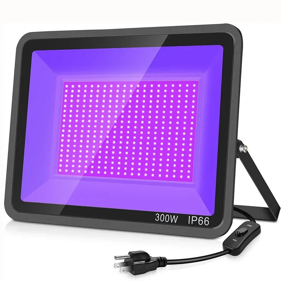Luce Nera UV 30W 365nm IP66 - Proiettore Blacklight Per Party E Eventi - Foto 11