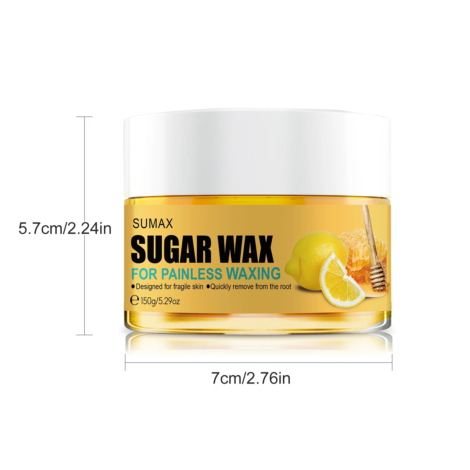 Hair Removal Wax 150g Painless Depilatory Honey Arms Legs Chests Natural Ingredient