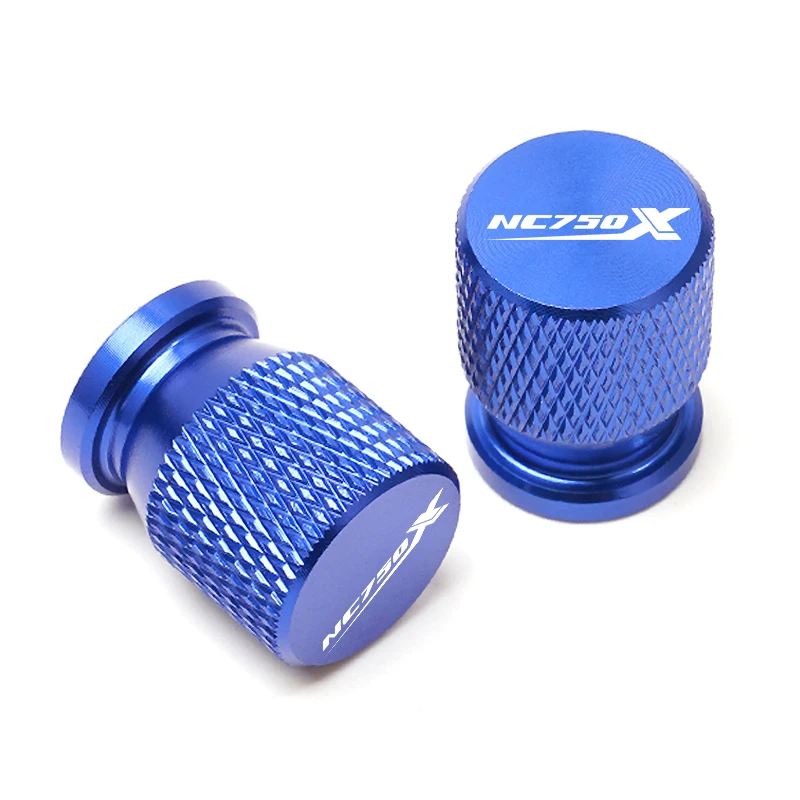 혼다 NC 750X NC750 X DCT 2014-2021 용 로고 포함, CNC 오토바이 액세서리, 휠 타이어 밸브 캡, 에어 포트 스템 커버