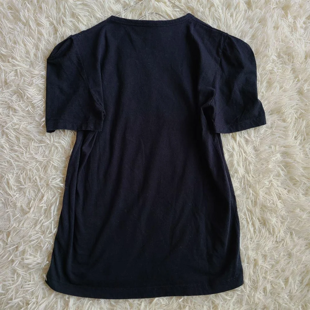 Summer 2025 New Pipa Pattern Printed Short-Sleeved Cotton Breathable And Loose Casual Fashion Round-Neck Women's T-shirt Top 2