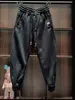 Men's Sweatpants Solid Loose Fit Mens Sweatpant Autumn Fashion Khaki Joggers Pants Unisex Elastic Waist Track Male Trouser 2025 5