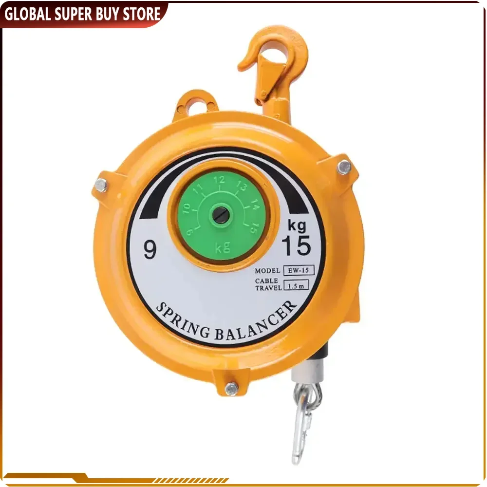 Retractable Spring Balancer Lifting Screwdriver Hanging Tool Balancing Lifting Jack about11lb-20lb (9-15KG) Tool Balancer Holder