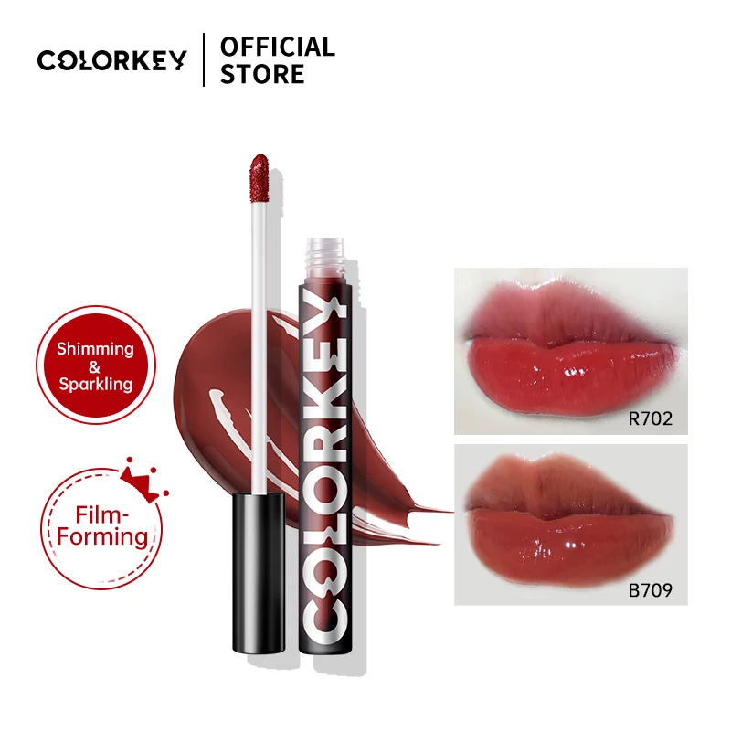 Помада COLORKEY дневная водостойкая стойкая 16 цветов яркий питательный блеск для губ