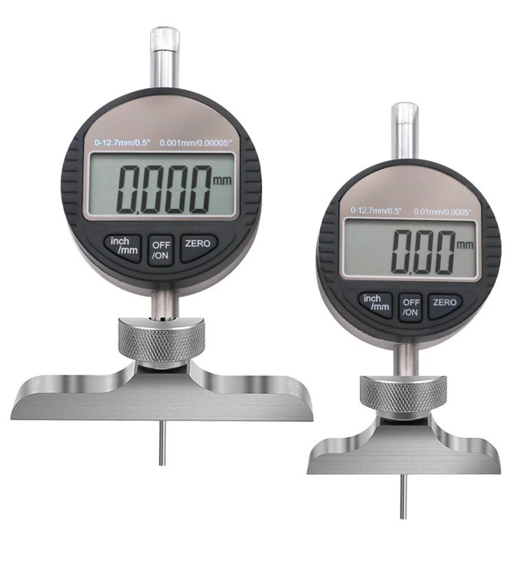 Dial Indicator Holder with Dial Indicator Depth Point 0-12.7mm Digital Micrometre Measuring Instrument