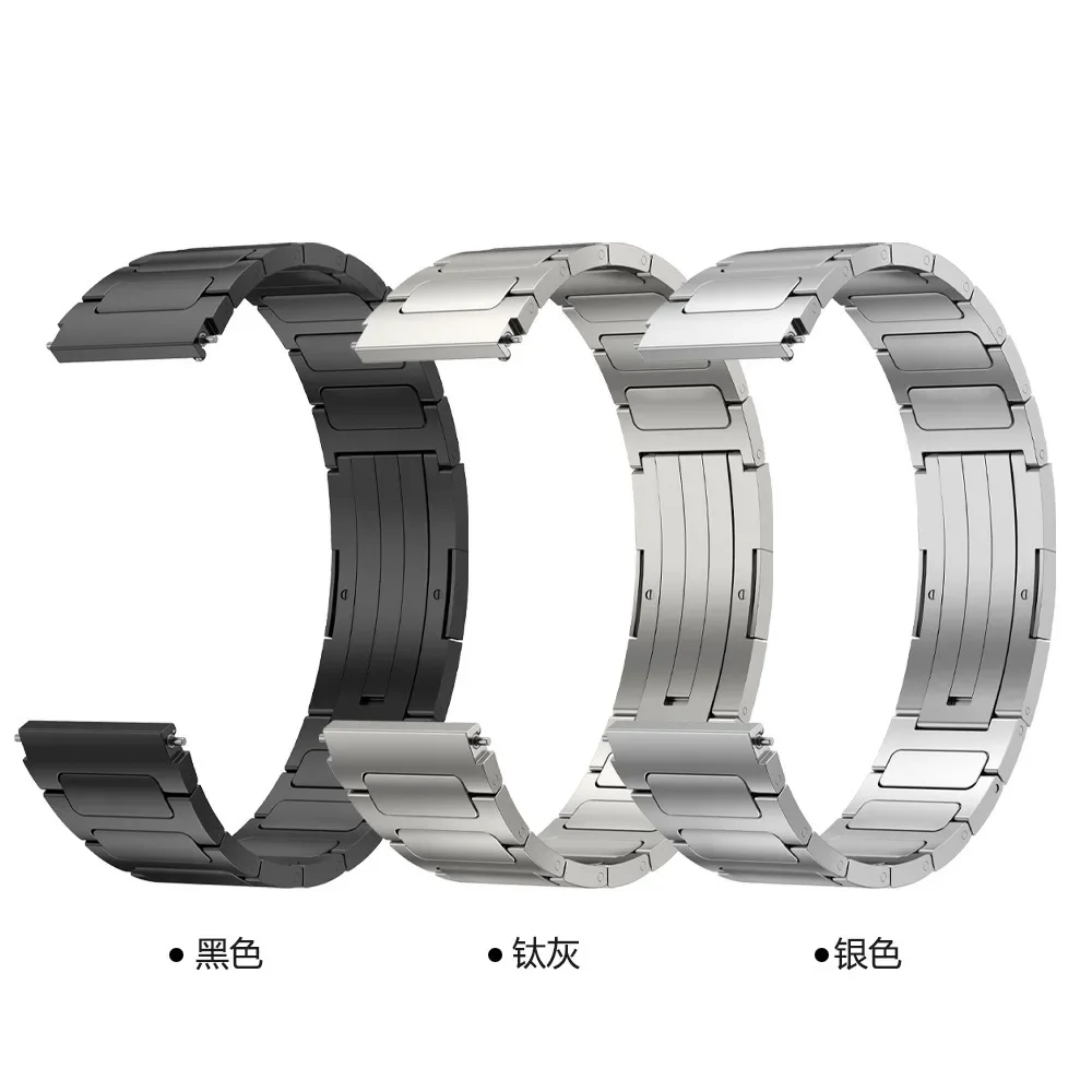 Premium 22mm Titanium Alloy Watch Strap - High-End Band