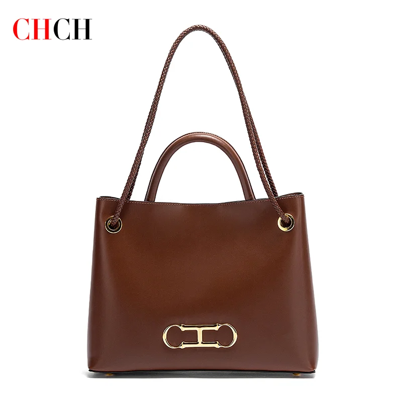 حقيبة يد نسائية من تصميم CHCH لعام 2025، حقيبة كتف...