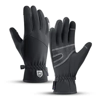 Thicken Winter Gloves Neoprene Waterproof Fleece Warm Cold Weather Gloves Touchscreen Thermal Gloves for Bike Cycling Running 1