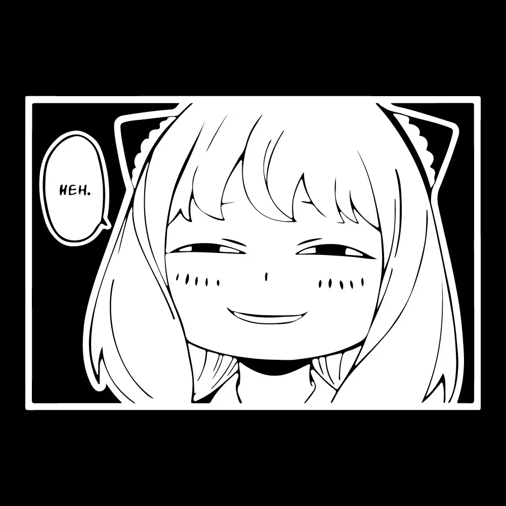 Stiker Mobil Anime Stiker Lucu Jepang Anya Jmd Decal Untuk Jendela Mobil Pintu Bumper Laptop Vinil Dekorasi Aksesori 20Cm