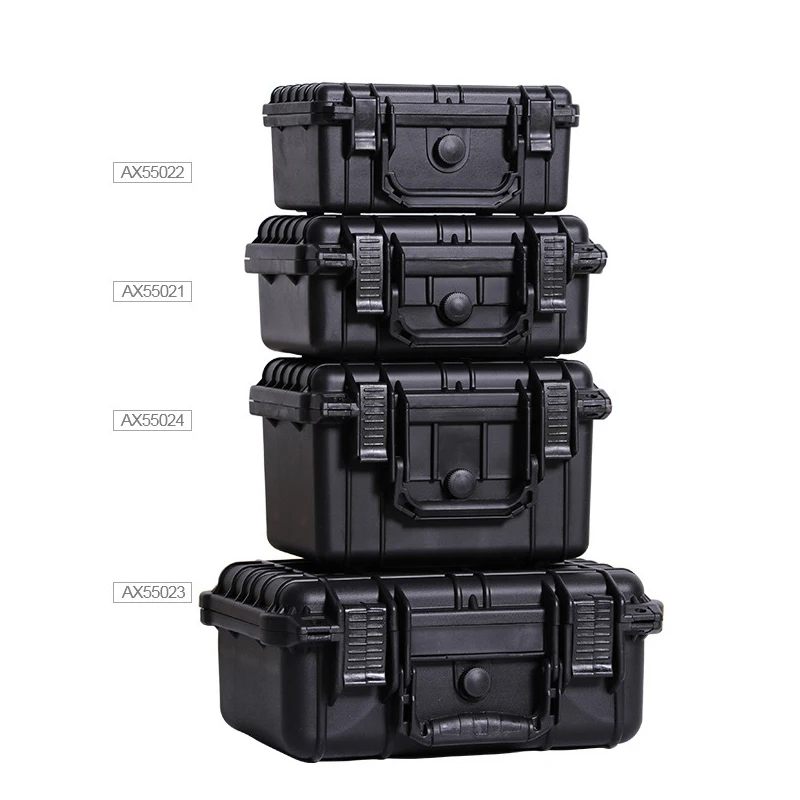 Safety Protection ToolBox Plastic Waterproof Tool case Equipment Instrumentation Box Sealed Moisture-proof Tool Box With Sponge 2