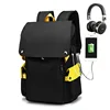 Backpack Men USB Charging Waterproof Laptop Women Casual Oxford Male Business Bag Computer Notebook Backpacks 15.6 Inch 2024 New 1