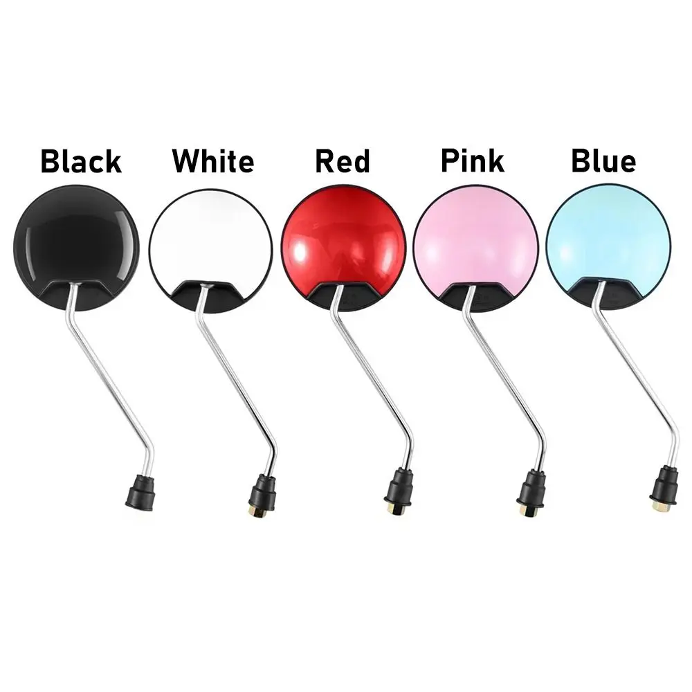 Electric Bicycle Rearview Mirror 8mm Thread 360 Degree Rotating Retrofit Convex Bicycle Reflective Mirro For Yadei Lovemai