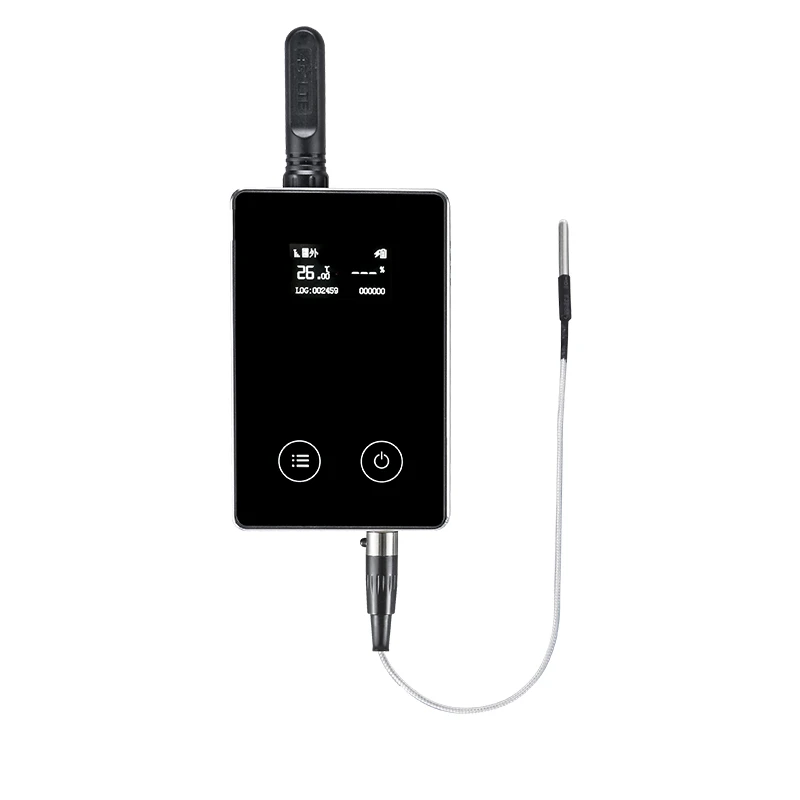 Wireless temperature and humidity logger with external probe