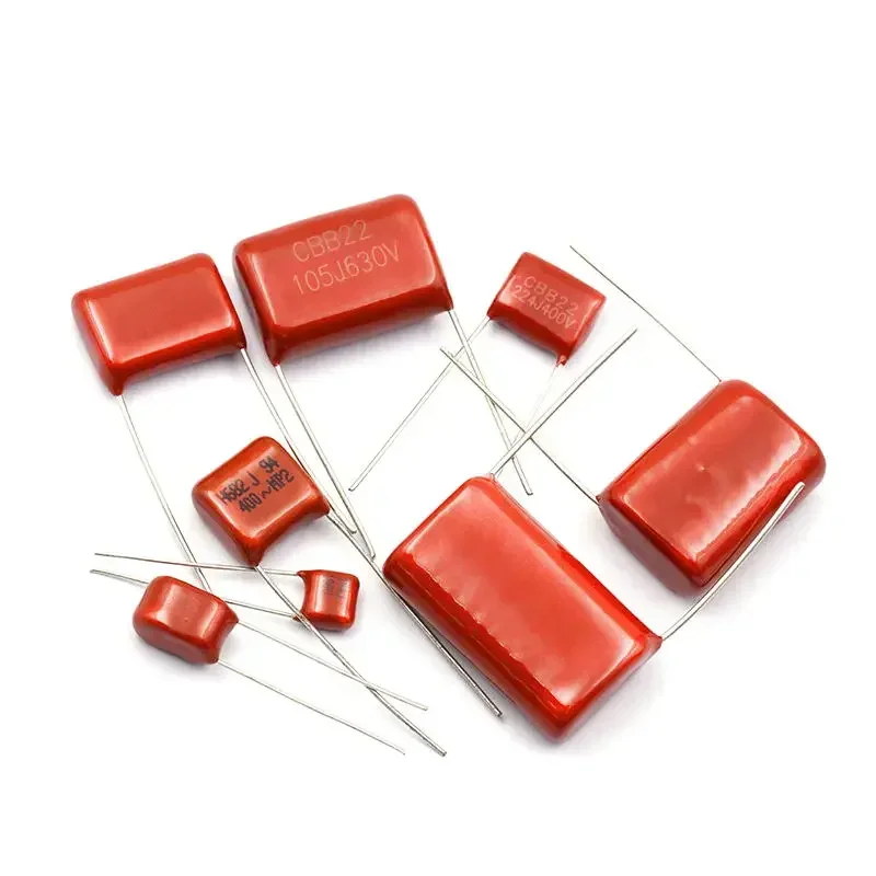 CBB Polypropylene Film Capacitor 33nF 100nF 220nF 4.7nF 1uF 6.8nF 680nF 470nF 3.3uF 330nF 2.2uF 10NF 100V 400V 630V 10PCS
