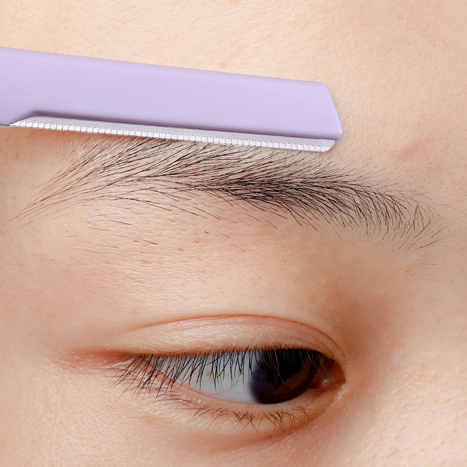 Double Head Eyebrow Trimming Knife Blade Hair Removal Cutters Portable Face Razor Makeup Shaver Blade Tool Brow Trimmer Cosmetic