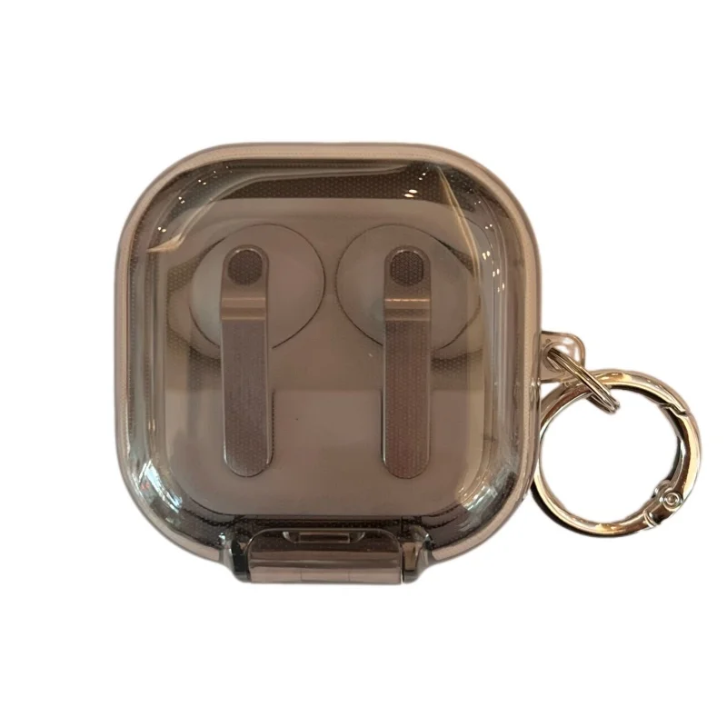 Clear Protective Case with Shockproof Cover, Lock Buckle & Keychain Hook