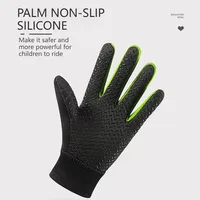 1 paire de gants de sport chauds d'hiver pour enfants, mitaines résistantes à l'eau par temps froid pour enfants de 5 à 13 ans, garçons et filles 4
