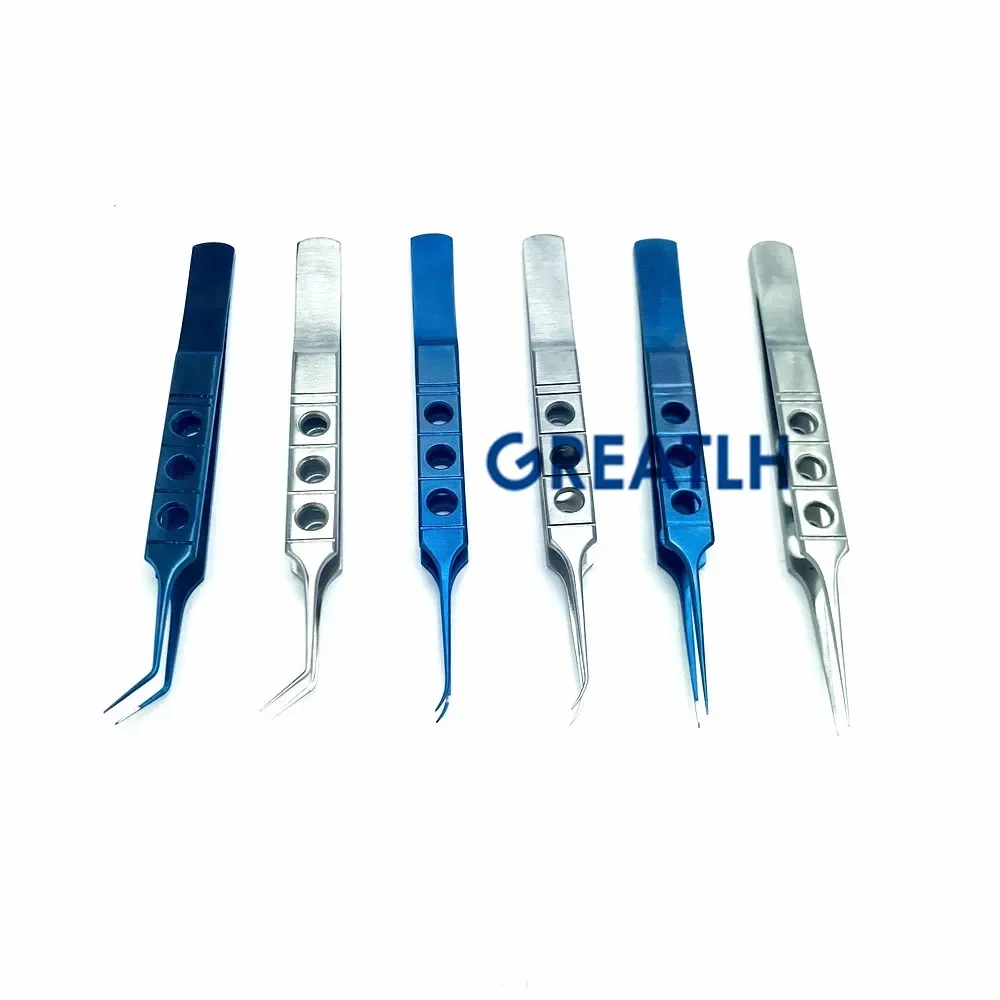 Cornea Scissors 11cm Titanium forceps ophthalmic micro scissor tweezer Titanium microsurgical instruments Eyelid forceps ophthalmic