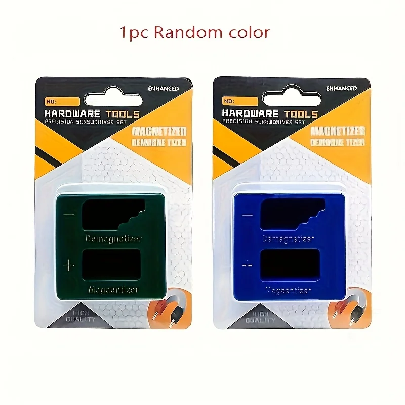 An Enhanced Magnetizing Suitable for Screwdrivers - a Multifunctional Hardware Repair Accessory with a Larger Green-Blue Casing