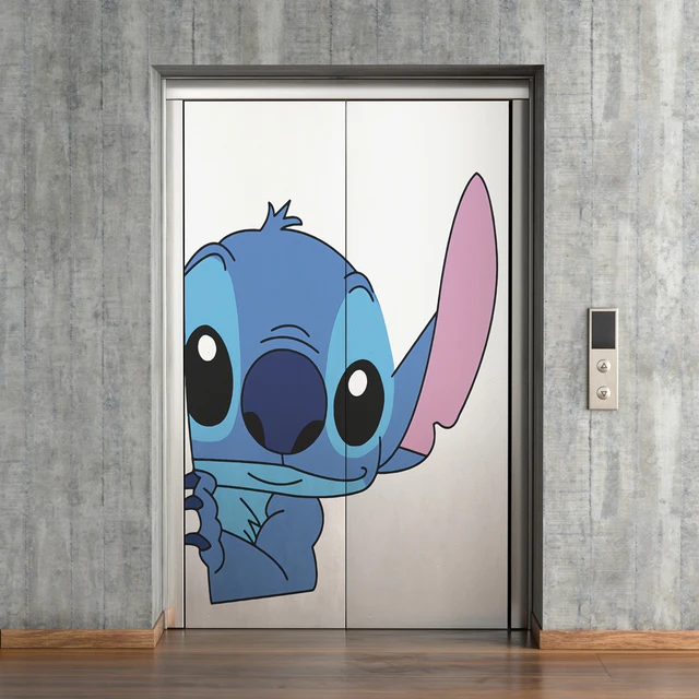 Lilo Stitch Stickers Decoration  Home Doors Decoration Stickers - Disney  Door - Aliexpress