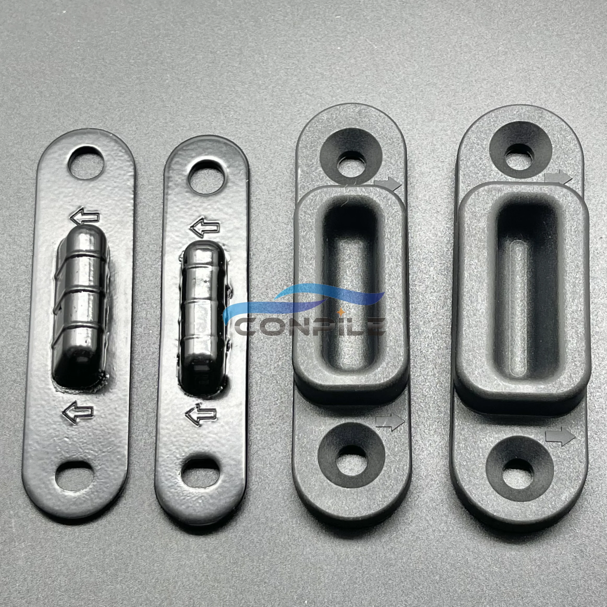 For Hyundai Veloster H1 Grand Starex Middle Door Sliding Bumper Positioning Glue Stopper