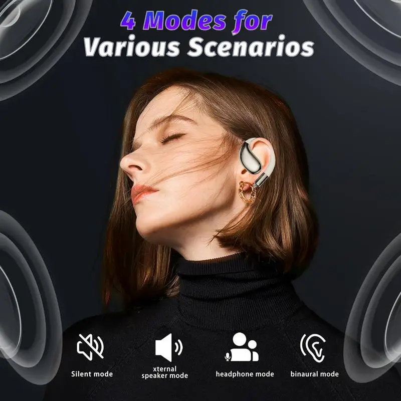 Language Translator Earbud 144 Languages AI Instant Smart Voice Real Time for Travel Business Study