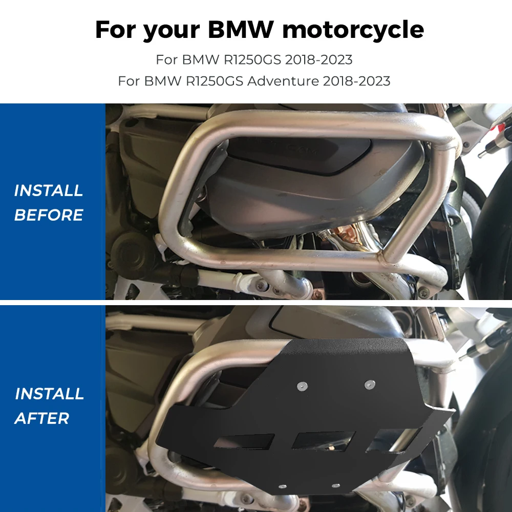 Engine Guards Cylinder Bar Protector Cylinder Head Guards Protector Cover for BMW R 1250 GS ADV 1250GS R1250GS Adventure