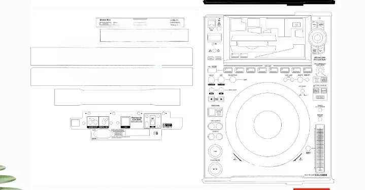 

Чехол CDJ3000 подходит для пионерских контроллеров