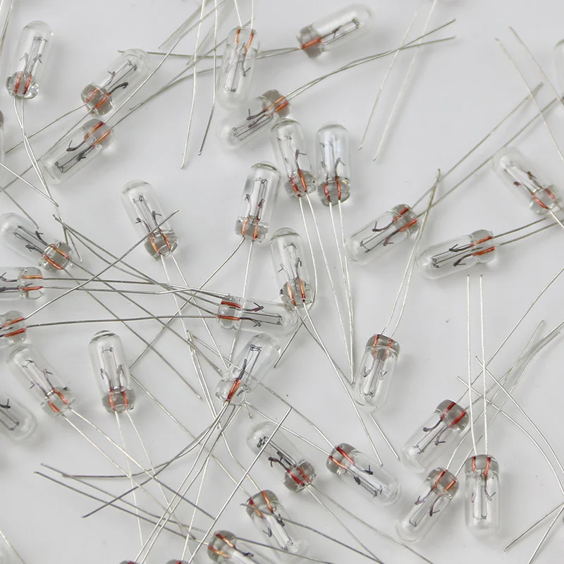 Mini Bulbs 10/25/50PCS 5mm 4mm 3mm 12V/24V For GM GMC Chevy Honda Toyota Climate Radio Switch Button Bulbs