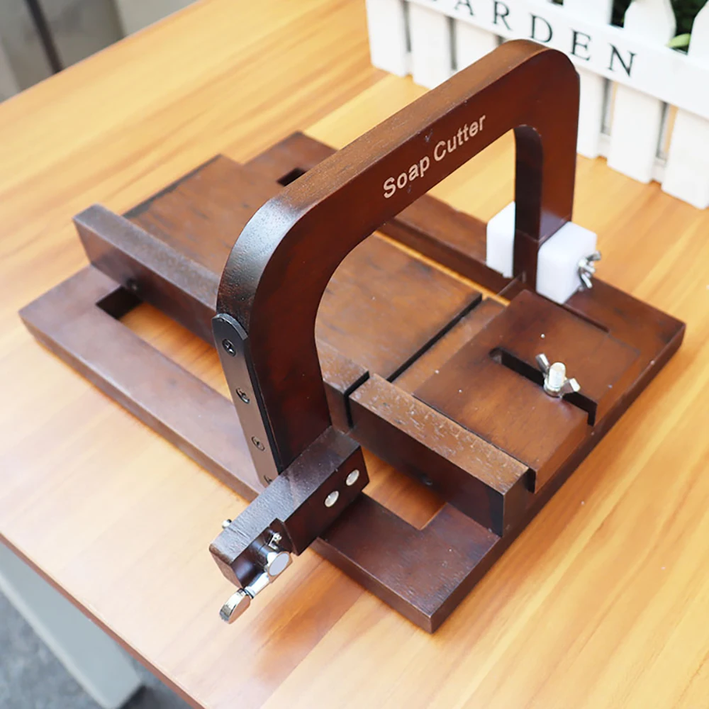 Professional Hand-Made Cold Soap Cutter DIY Soap Steel Wire Cutting Machine  Manual Home Soap Cutting Solid Wood Table 34x25CM - AliExpress