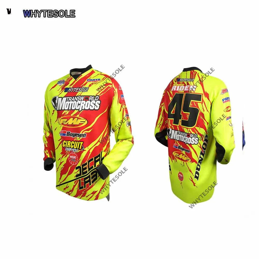 Maillot de cyclisme,Maillot de descente, BMX, Moto, vtt, DH Enduro