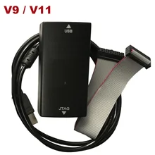J-LINK v11 J Link V9 JLINK V9 ARM 에뮬레이터 어댑터, USB JTAG, STM32 ARM MCU 디버그 도구