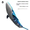Remote Controlled Whale Simulation Water Boat Electric Summer Water Shark Diving Water Spray Boy Toy 3