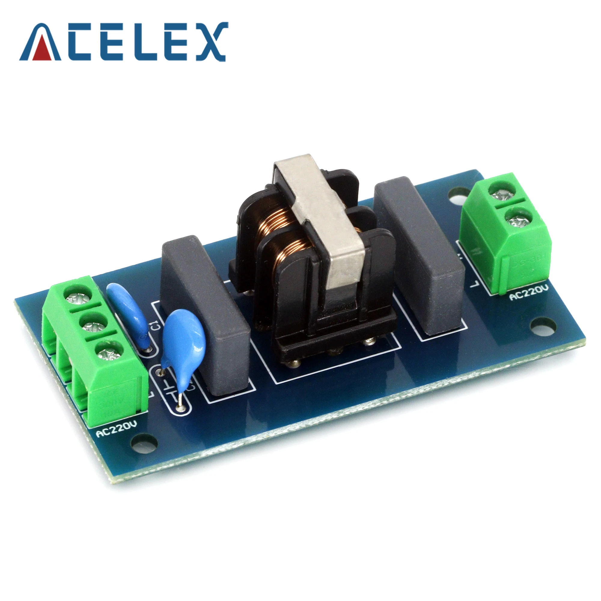 Filtro Emi Sound Booster Filtro Presa 220V 2A Modulo Filtro Emi Scheda Di Alimentazione