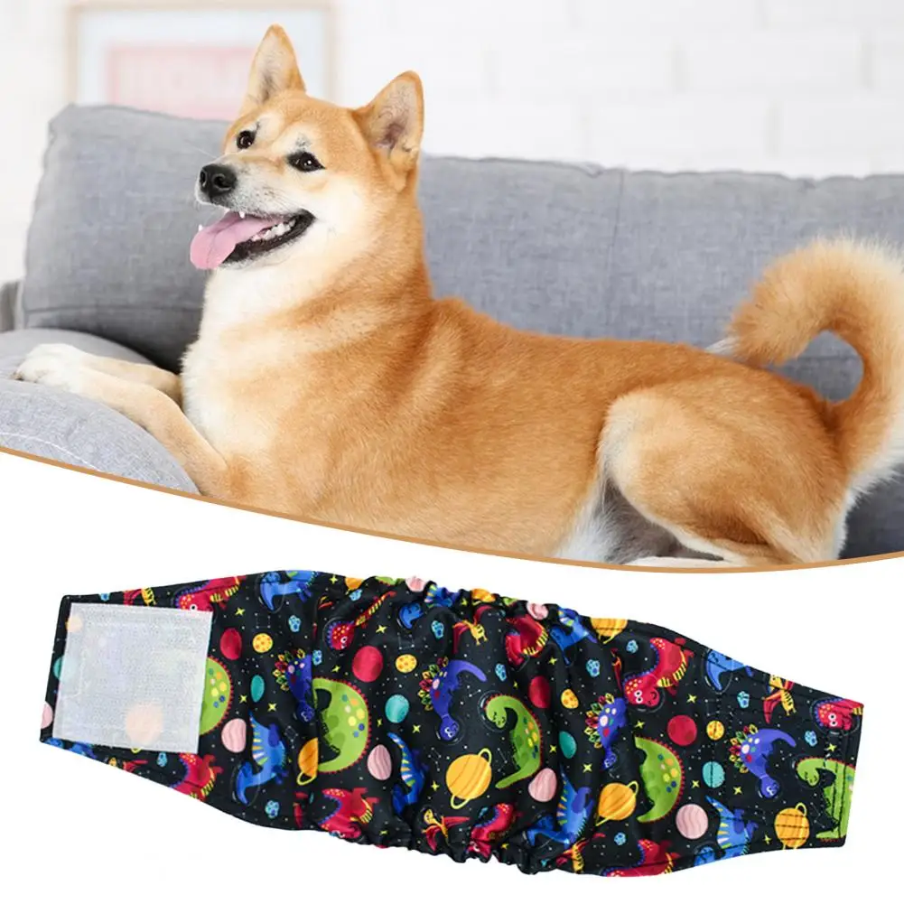 Title 18, Male Dog Belly Band Diapers Fastener Tape Adjus...