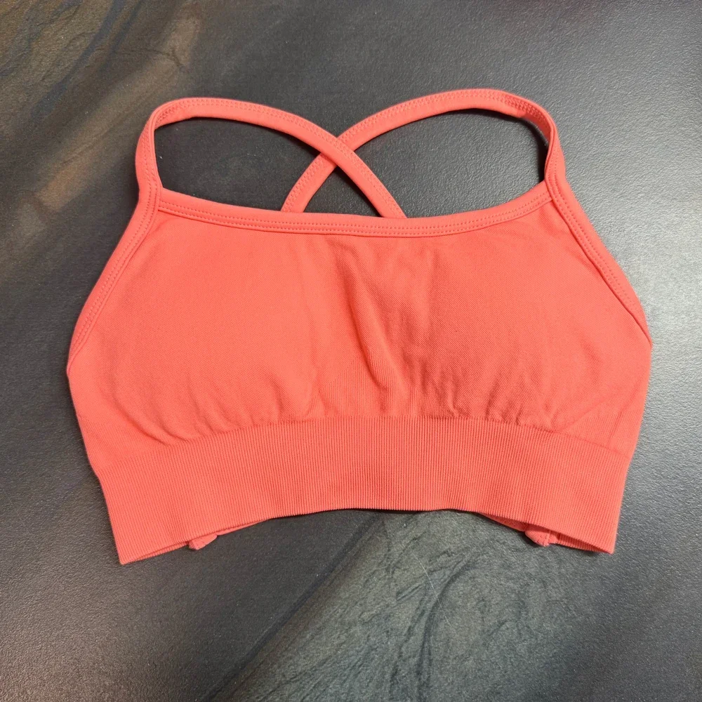 Strappy Backless Sports Bra for Women