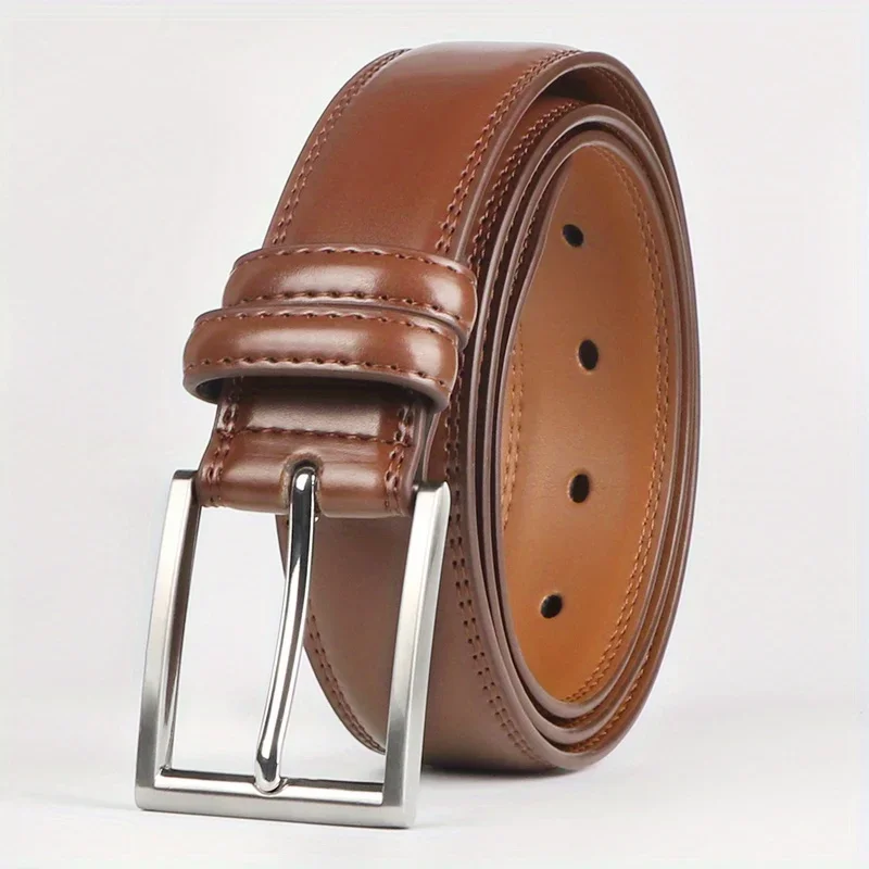 Classic Vintage Cowhide Leather Belt Buckles 2pcs