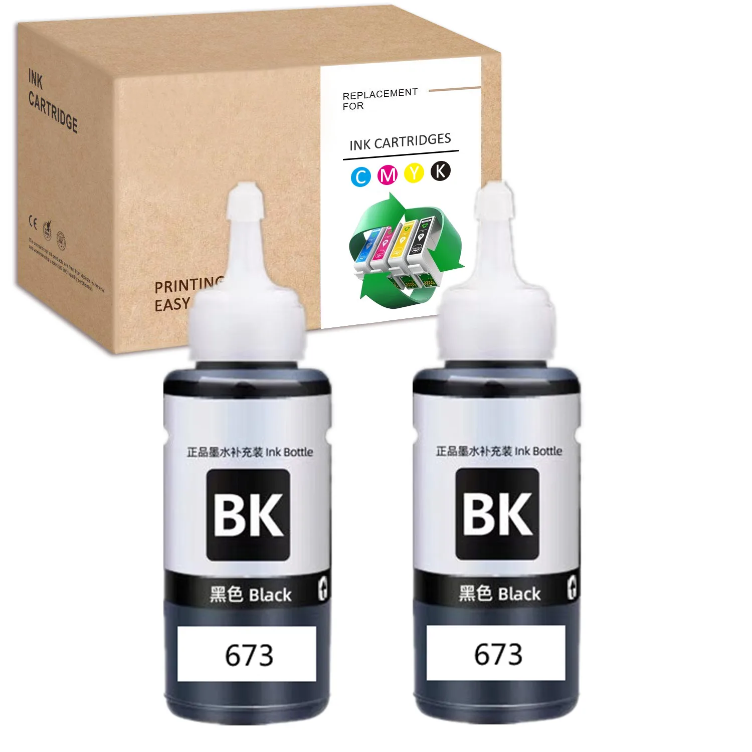 Ink Bottles 70ML dye ink kit,ink refill kit,dye ink refill,inkjet printer ink,ink cartridge refill kit,ink refill For Epson 673 T673 T6731 T6732 T6733 T6734 T6735 T6736 For L800 L801 L805 L810 L850 L1800 L1805 Printer