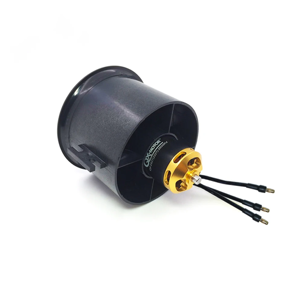 Stator et bobines en cuivre du moteur EDF 70mm Qx-Motor QF2827 Brushless, qualité de fabrication.