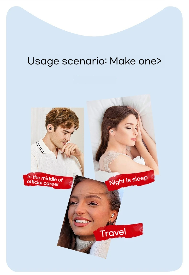 🛏️ Silicone Sleep Ear Plugs – Waterproof, Noise Reduction
