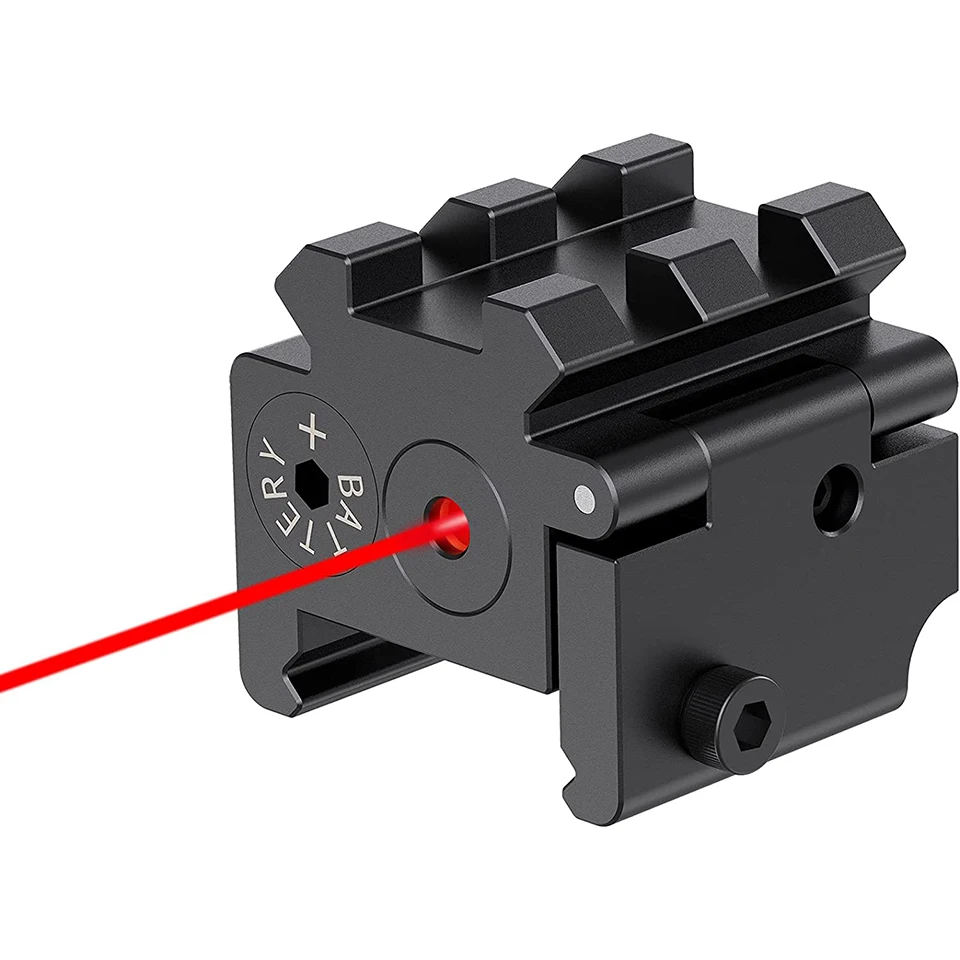 

Tactical Airsoft Gun Green Lasers Sight Low-Profile Compact Red Laser Sight with Picatinny/Weaver Rail for Pistol Handgun Rifle