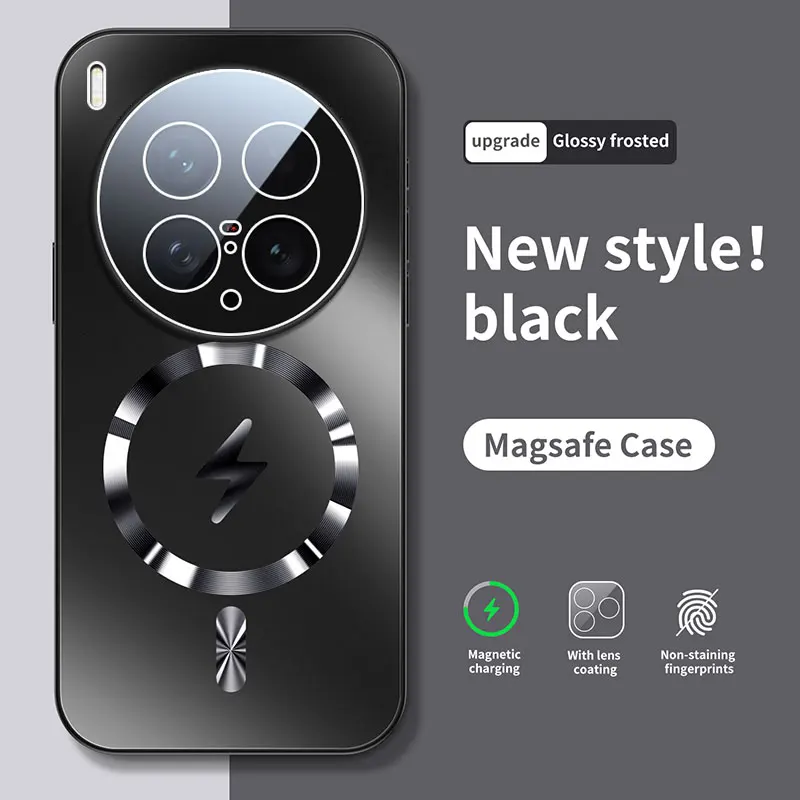 Enhanced Product Title:  
Premium AG Matte Magnetic Hard Shell Shockproof Phone Case with Lightning Design