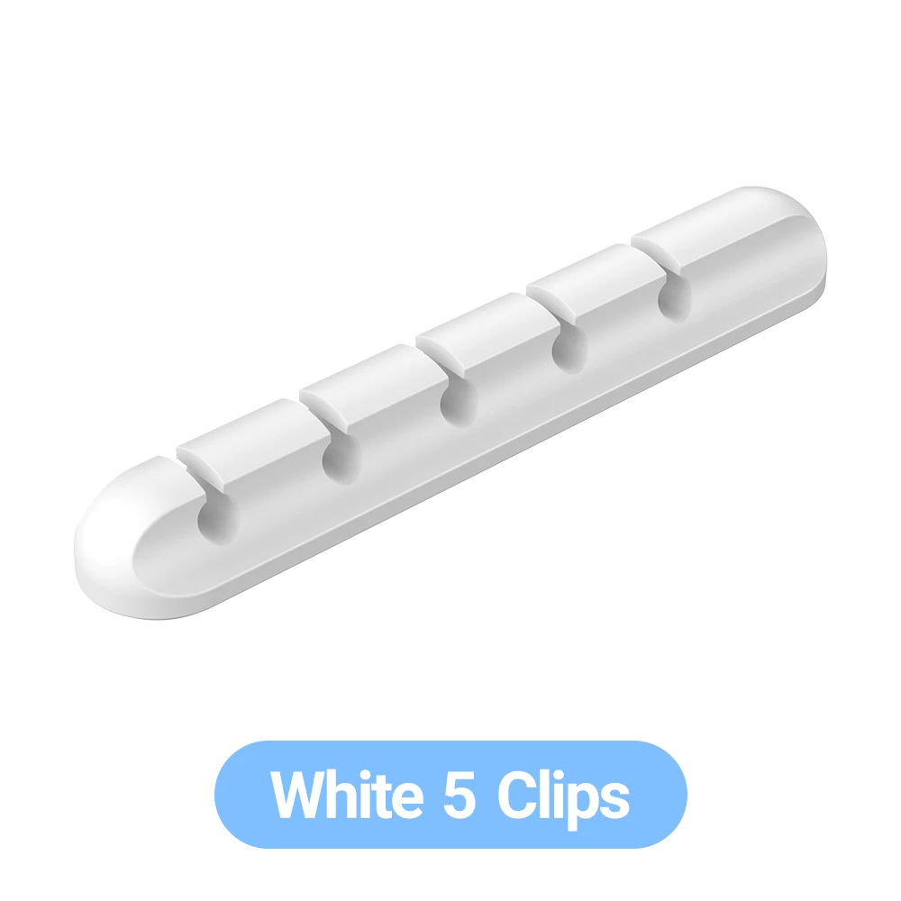 Adhesive Cable Holder Clips for Efficient Cord Management and Organization
