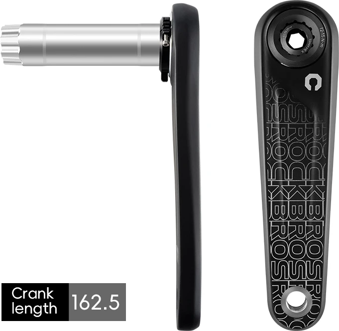 ROCKBROS カーボンクランク167.5mm 楽天市場】カーボンクランク カーボンファイバー クランク